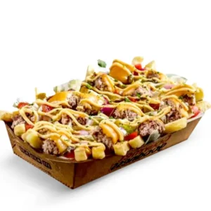 Cheese Burger Fries